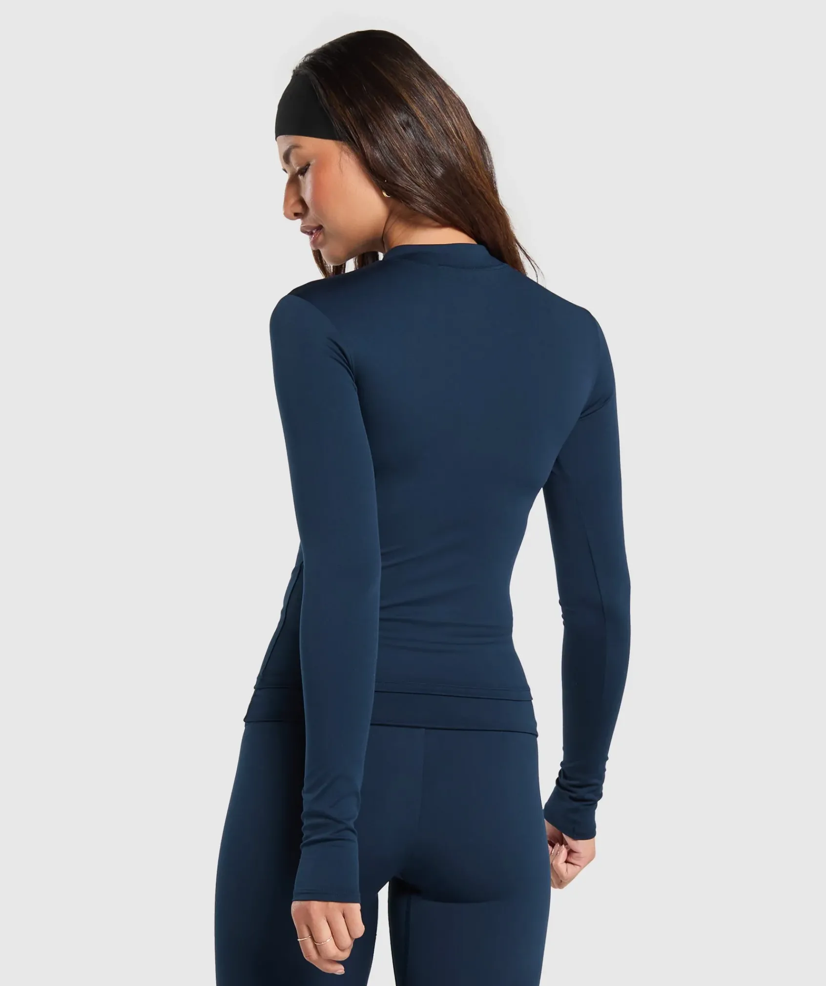 DAMES Gymshark Bedekkende Sportkleding|T-shirts*Everyday High Neck Long Sleeve Top