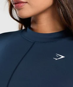 DAMES Gymshark Bedekkende Sportkleding|T-shirts*Everyday High Neck Long Sleeve Top