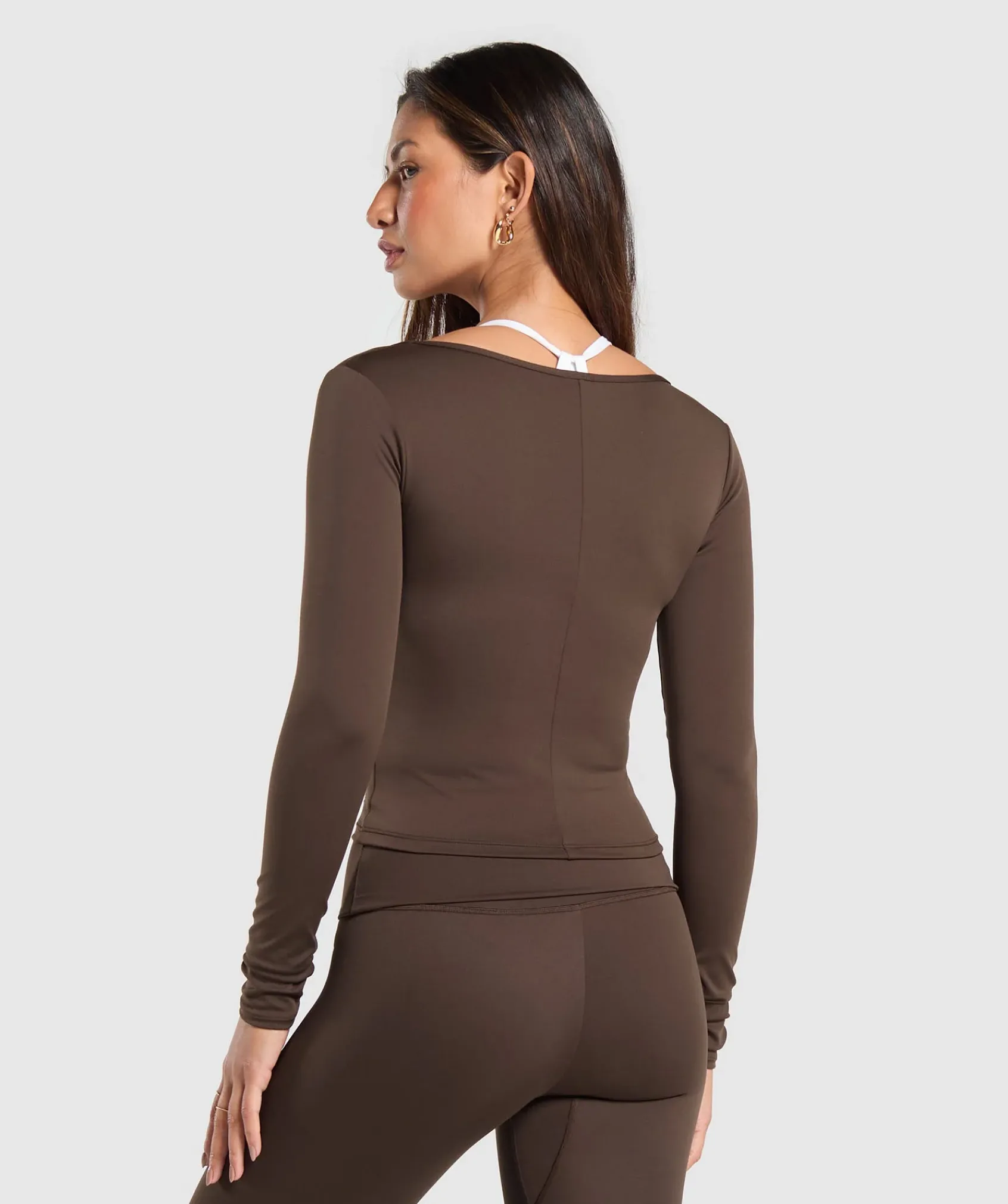 DAMES Gymshark Croptops|T-shirts*Everyday Long Sleeve Midi Top