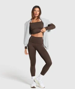 DAMES Gymshark Croptops|T-shirts*Everyday Long Sleeve Midi Top