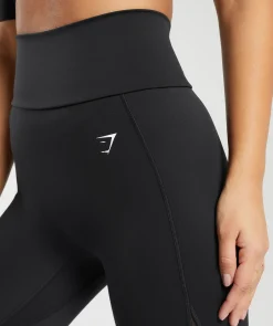 DAMES Gymshark Leggings|Zwarte Leggings*Everyday Mesh Legging