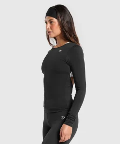 DAMES Gymshark T-shirts*Everyday Open Back Long Sleeve Top