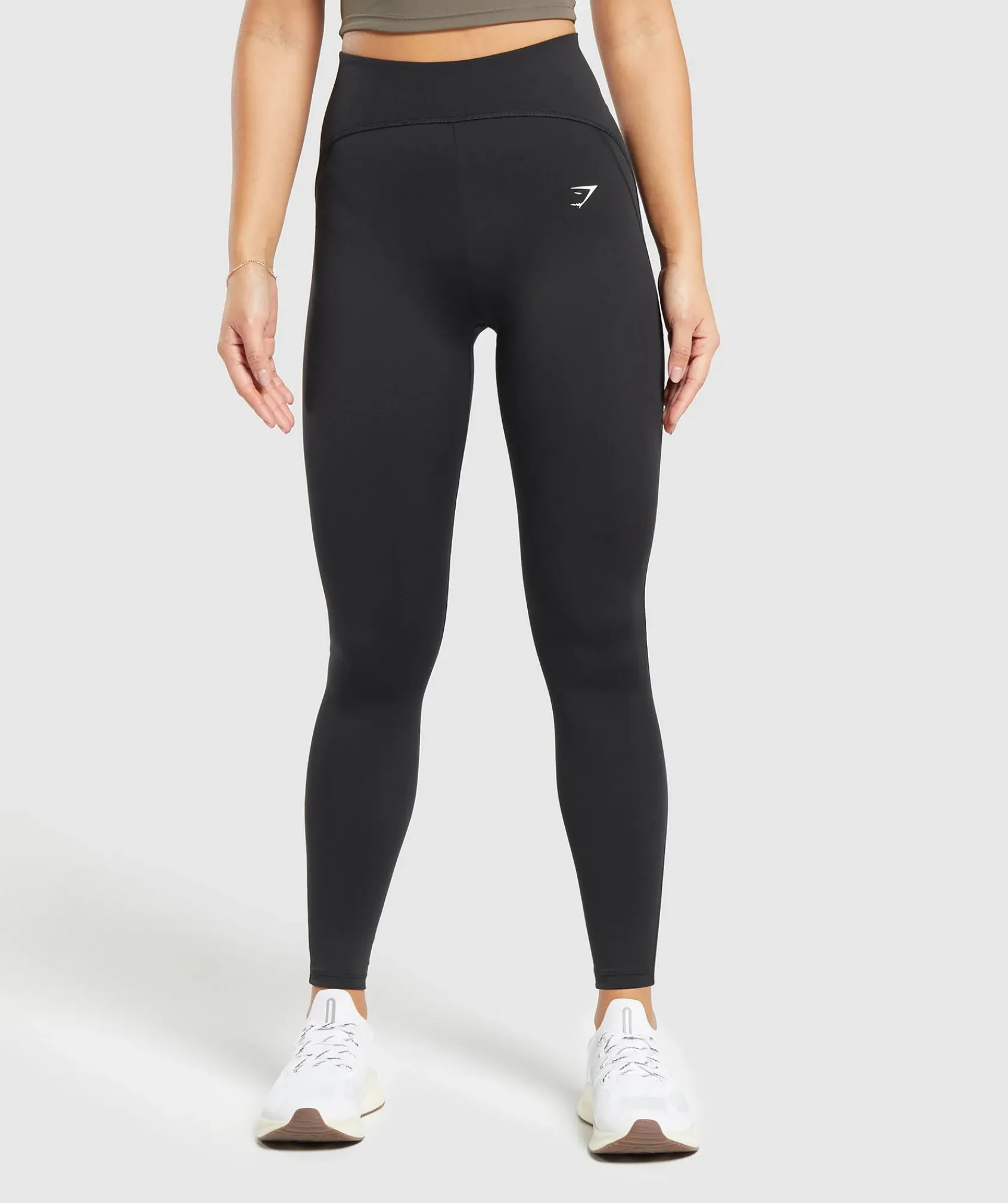 DAMES Gymshark Leggings|Zwarte Leggings*Everyday Scoop Leggings