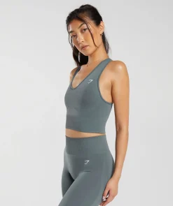 DAMES Gymshark Croptops|Tanktops*Everyday Seamless Crop Tank
