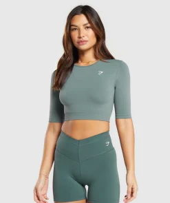 DAMES Gymshark Croptops|T-shirts*Everyday Seamless Crop Top