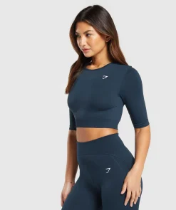 DAMES Gymshark Croptops|T-shirts*Everyday Seamless Crop Top