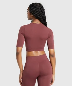 DAMES Gymshark Croptops|T-shirts*Everyday Seamless Crop Top