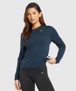 DAMES Gymshark Bedekkende Sportkleding|T-shirts*Everyday Seamless Long Sleeve Top