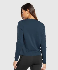 DAMES Gymshark Bedekkende Sportkleding|T-shirts*Everyday Seamless Long Sleeve Top