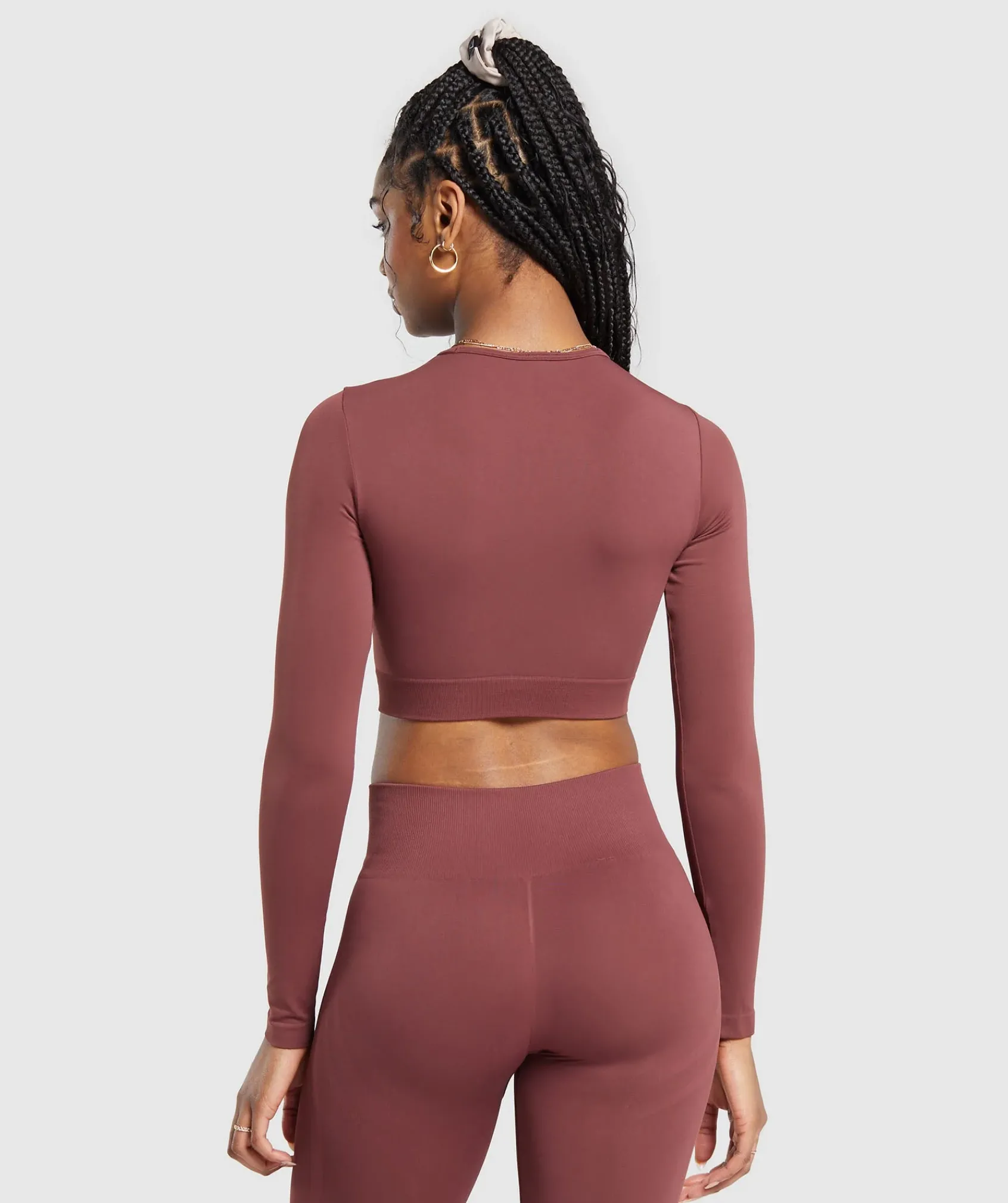 DAMES Gymshark Croptops|T-shirts*Everyday Seamless Long Sleeve Crop Top