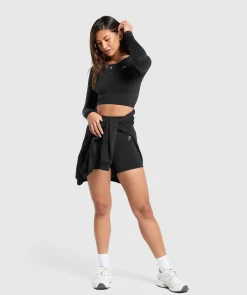 DAMES Gymshark Croptops|T-shirts*Everyday Seamless Long Sleeve Crop Top