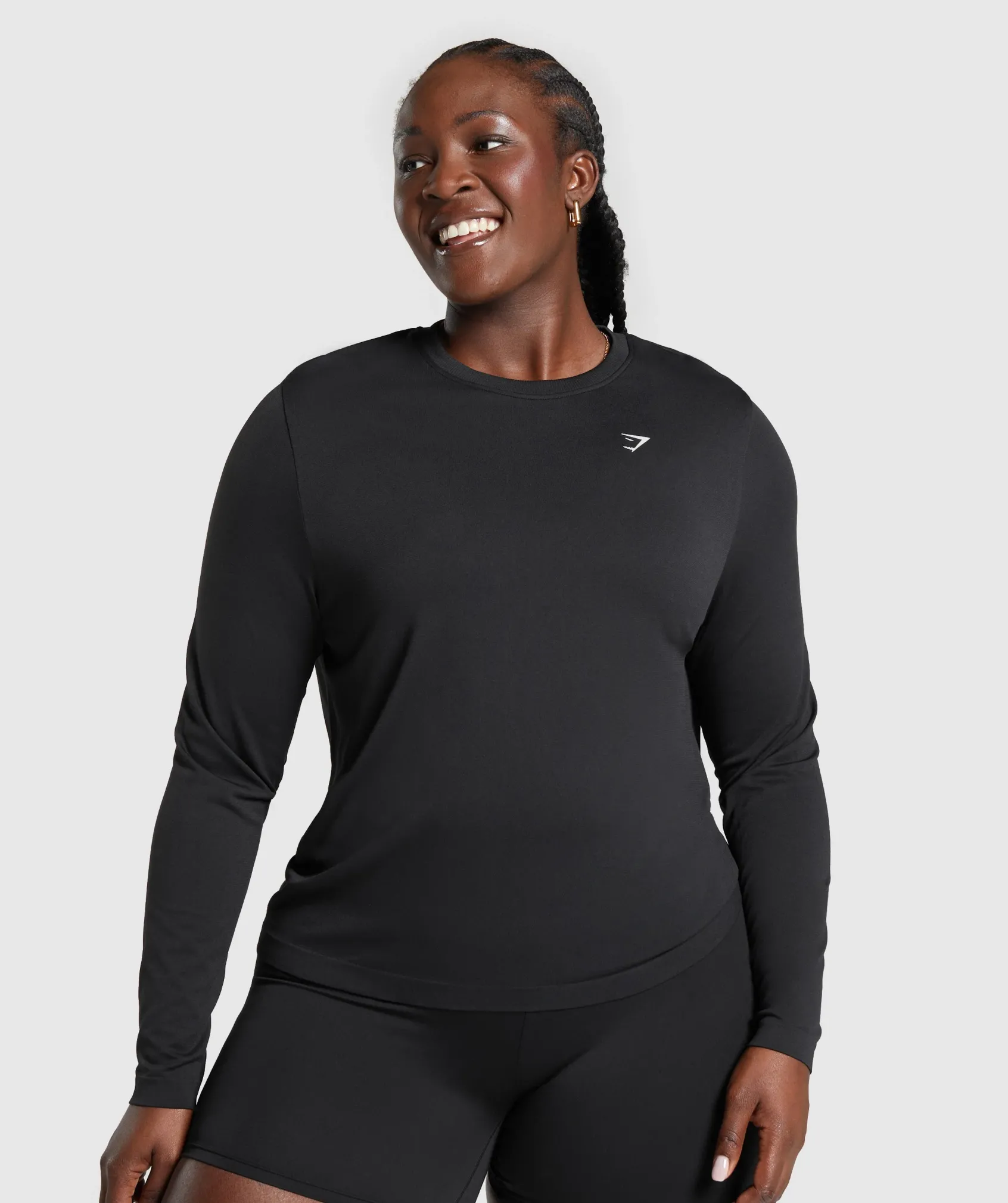 DAMES Gymshark Bedekkende Sportkleding|T-shirts*Everyday Seamless Long Sleeve Top