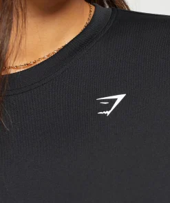 DAMES Gymshark Bedekkende Sportkleding|T-shirts*Everyday Seamless Long Sleeve Top