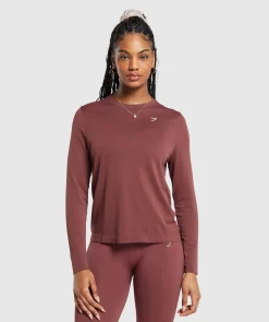 DAMES Gymshark Bedekkende Sportkleding|T-shirts*Everyday Seamless Long Sleeve Top