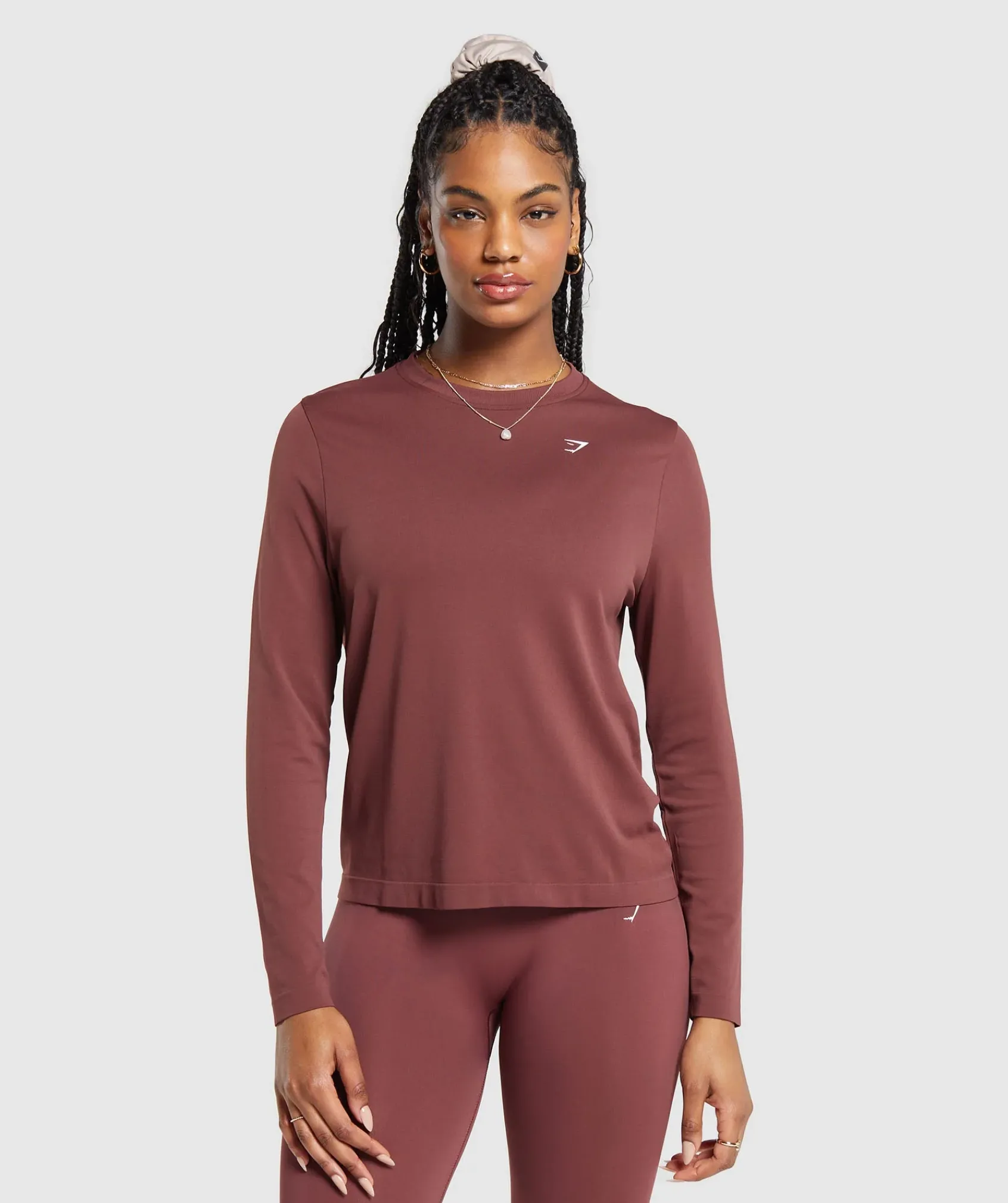 DAMES Gymshark Bedekkende Sportkleding|T-shirts*Everyday Seamless Long Sleeve Top