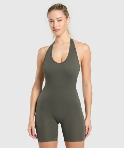 DAMES Gymshark Sportjumpsuit*Everyday Seamless 5" All in One Short