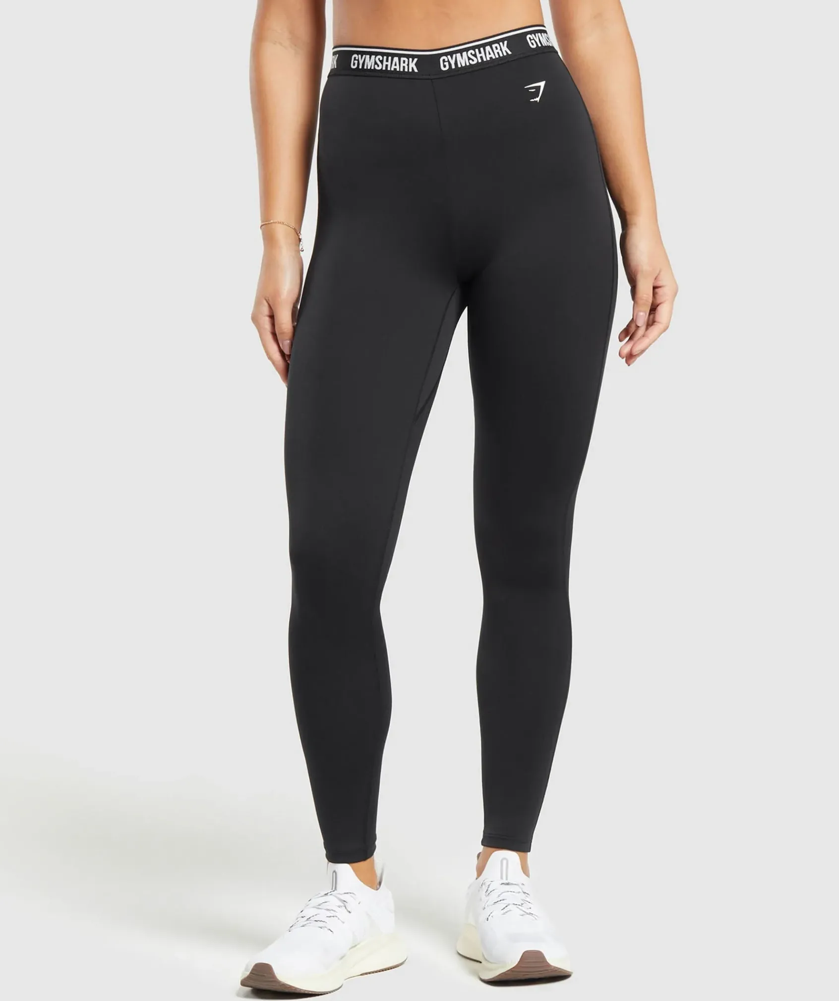 DAMES Gymshark Leggings|Zwarte Leggings*Everyday Waistband Leggings