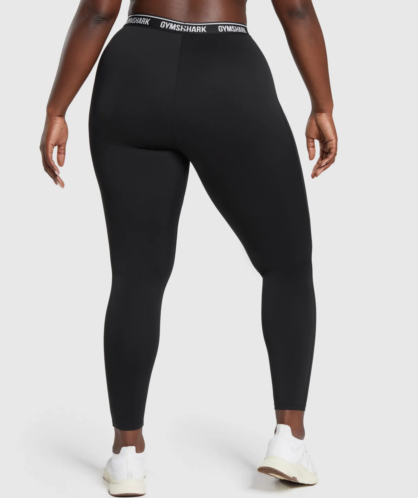 DAMES Gymshark Leggings|Zwarte Leggings*Everyday Waistband Leggings