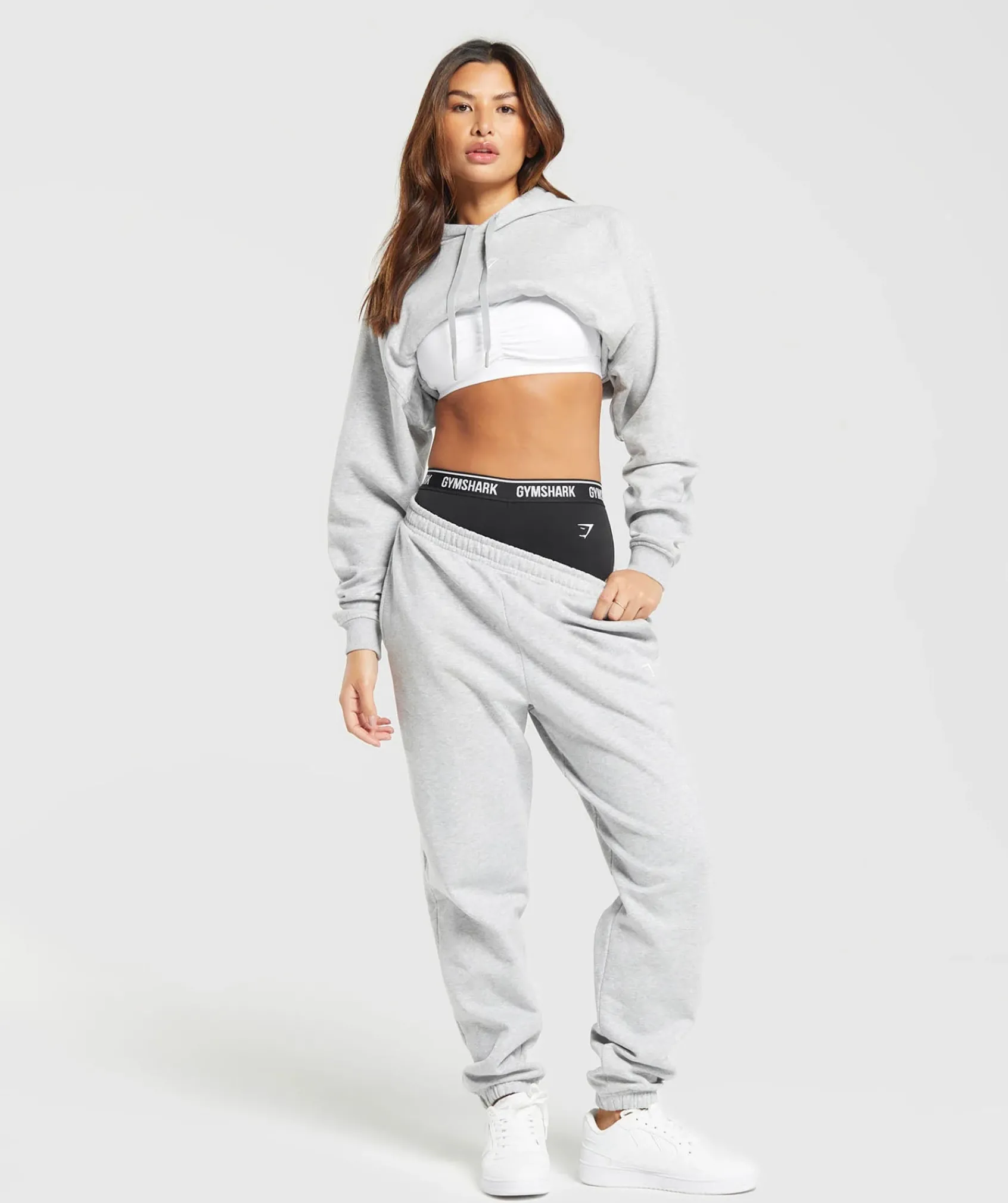 DAMES Gymshark Leggings|Zwarte Leggings*Everyday Waistband Leggings