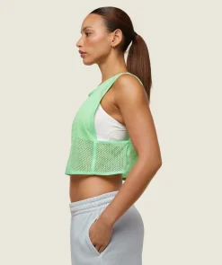 DAMES Gymshark Croptops|Tanktops*everywear Cropped Mesh Tank