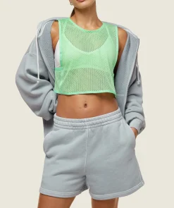 DAMES Gymshark Croptops|Tanktops*everywear Cropped Mesh Tank