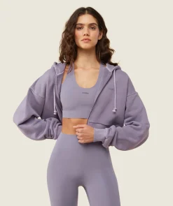 DAMES Gymshark Hoodies & Truien*everywear Cropped Zip Hoodie