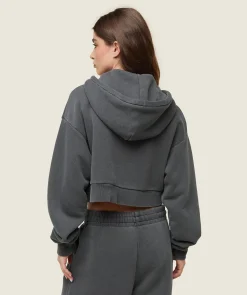 DAMES Gymshark Hoodies & Truien*everywear Cropped Zip Hoodie