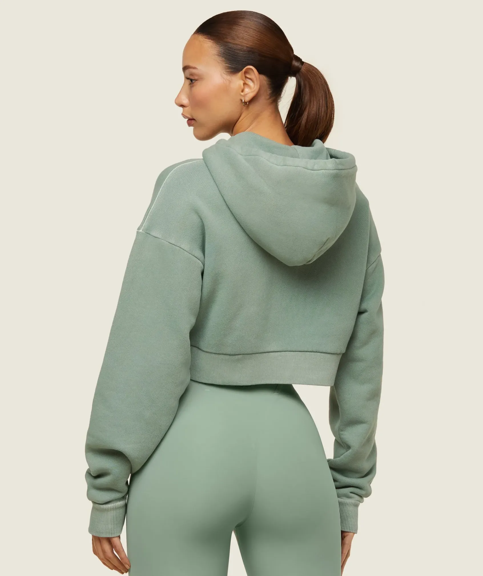 DAMES Gymshark Hoodies & Truien*everywear Cropped Zip Hoodie