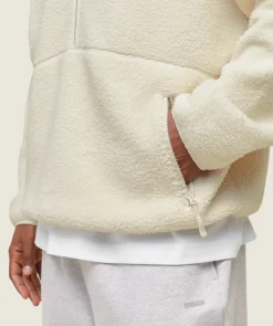 Heren Gymshark Outerwear*everywear Half Zip Sherpa Jacket