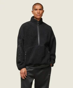 Heren Gymshark Outerwear*everywear Half Zip Sherpa Jacket