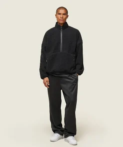Heren Gymshark Outerwear*everywear Half Zip Sherpa Jacket
