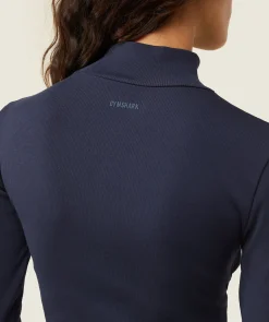 DAMES Gymshark T-shirts*everywear Long Sleeve Ribbed Turtle Neck