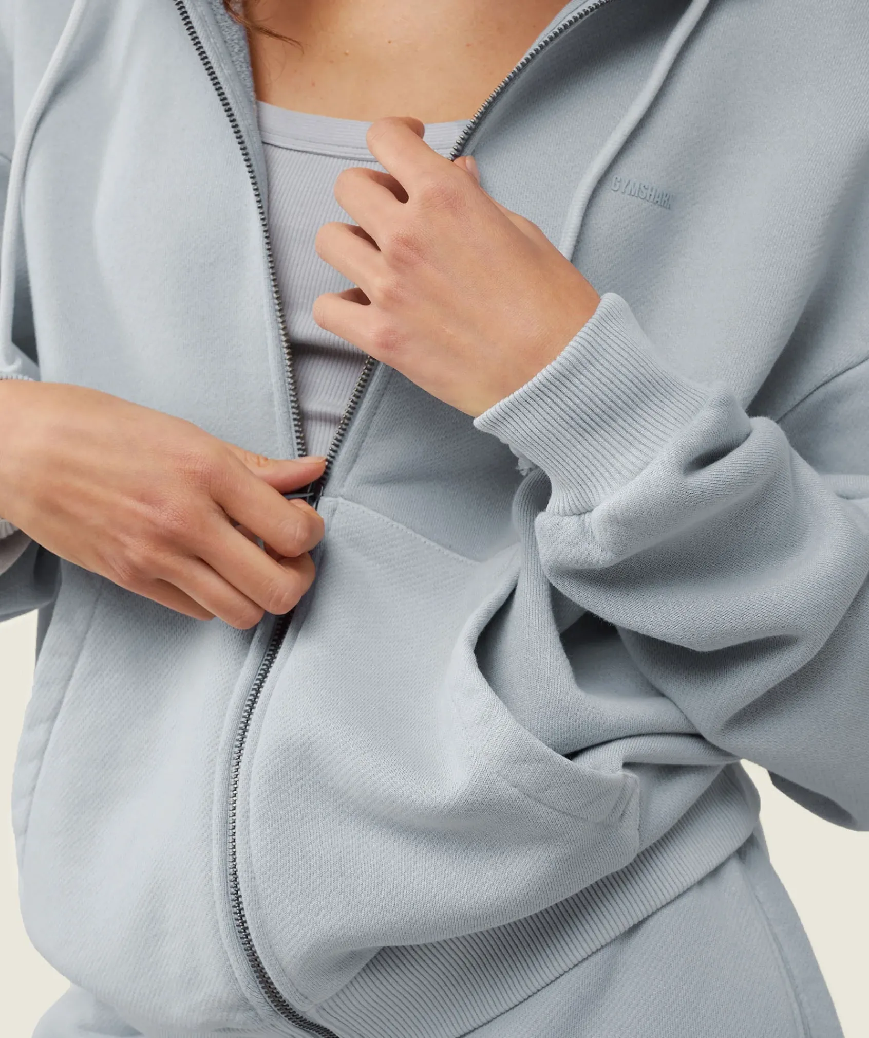 DAMES Gymshark Hoodies & Truien*everywear Relaxed Zip Hoodie