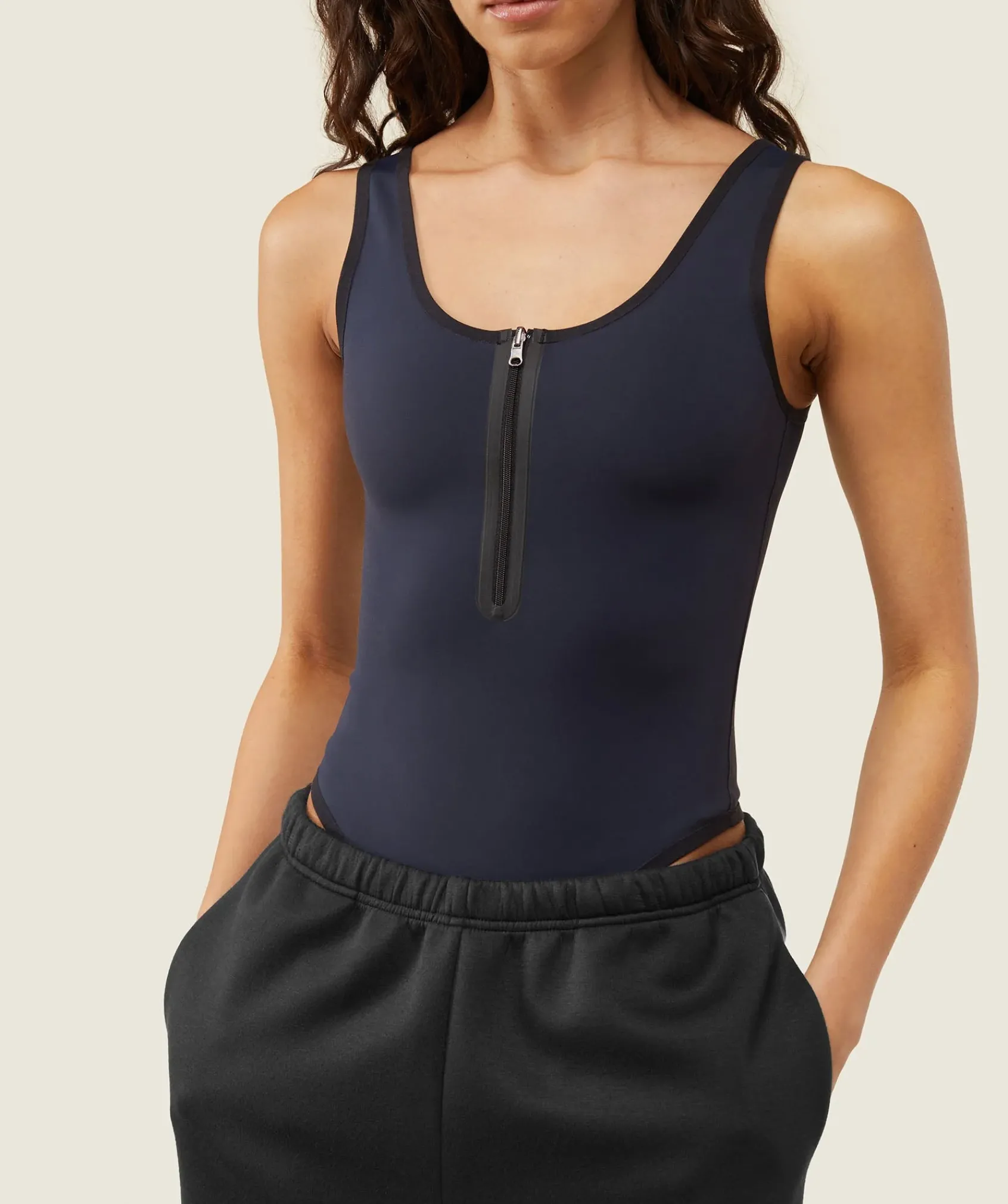 DAMES Gymshark Sportjumpsuit*everywear Reversible Zip Leotard