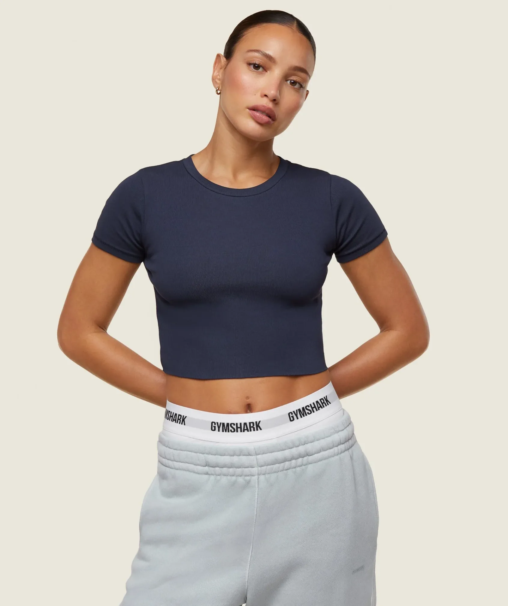 DAMES Gymshark Croptops|T-shirts*everywear Ribbed Tee