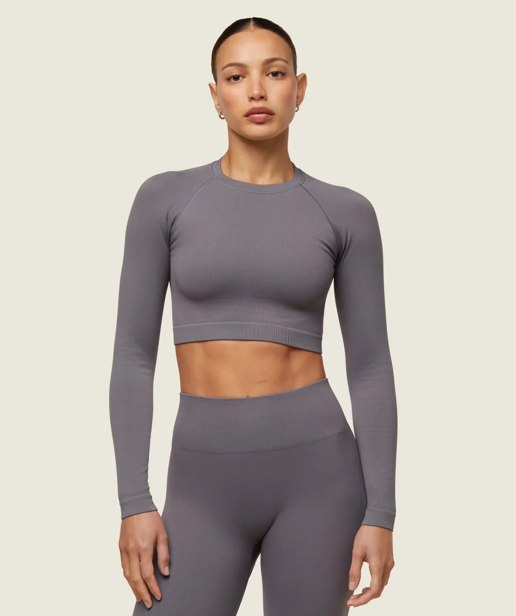 DAMES Gymshark Croptops|T-shirts*everywear Seamless Long Sleeve Crop Top