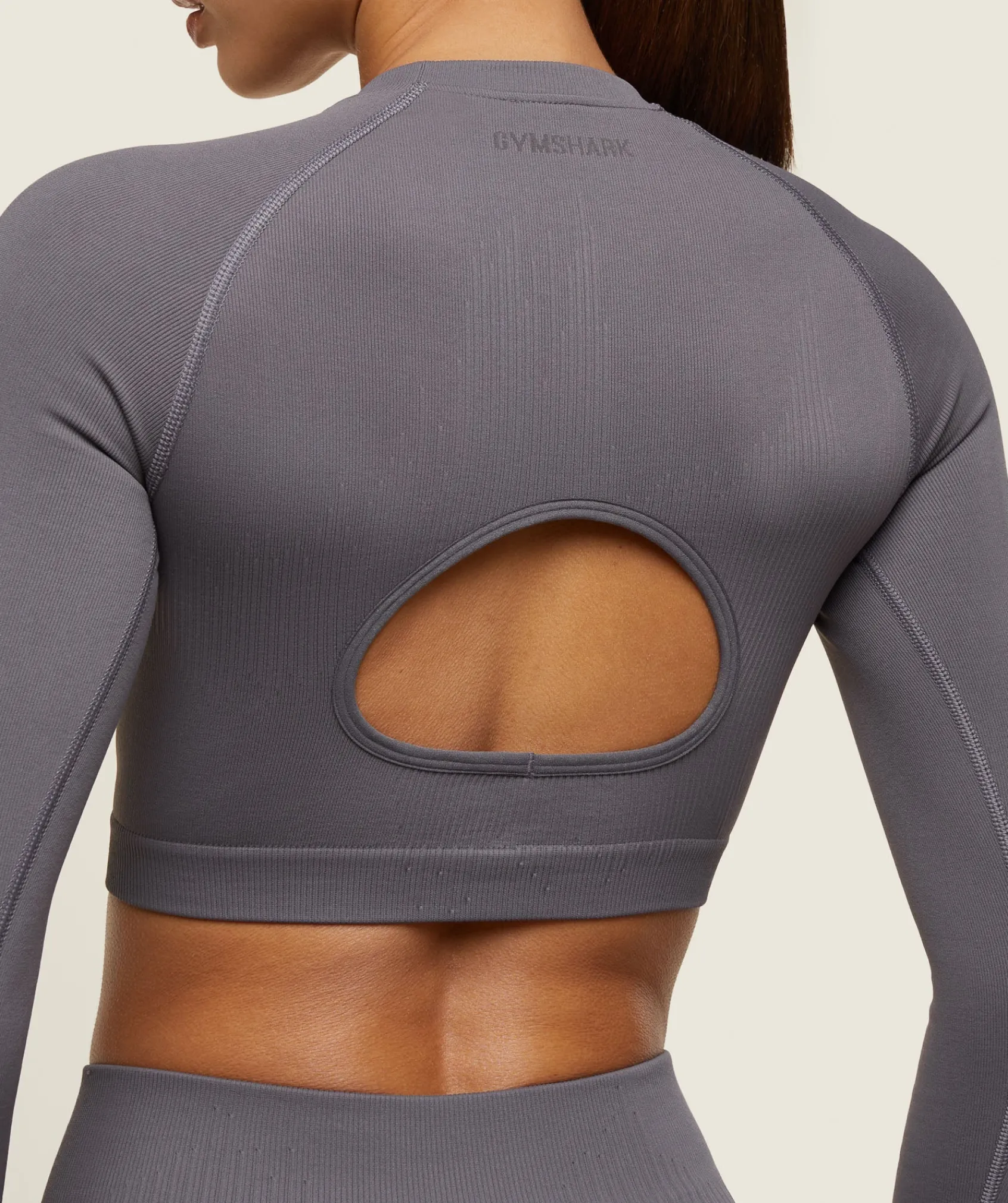 DAMES Gymshark Croptops|T-shirts*everywear Seamless Long Sleeve Crop Top