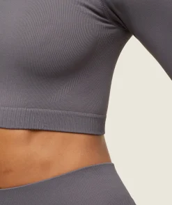 DAMES Gymshark Croptops|T-shirts*everywear Seamless Long Sleeve Crop Top