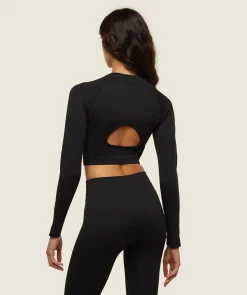 DAMES Gymshark Croptops|T-shirts*everywear Seamless Long Sleeve Crop Top