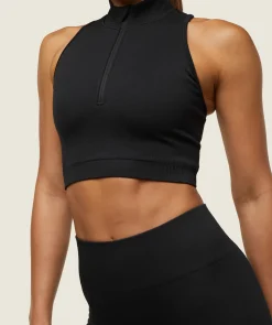 DAMES Gymshark Croptops|T-shirts*everywear Seamless Sleeveless Turtleneck