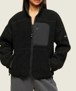 DAMES Gymshark Outerwear|Sportjacks*everywear Zip Up Sherpa Jacket
