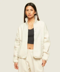 DAMES Gymshark Outerwear|Sportjacks*everywear Zip Up Sherpa Jacket