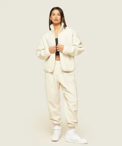 DAMES Gymshark Outerwear|Sportjacks*everywear Zip Up Sherpa Jacket