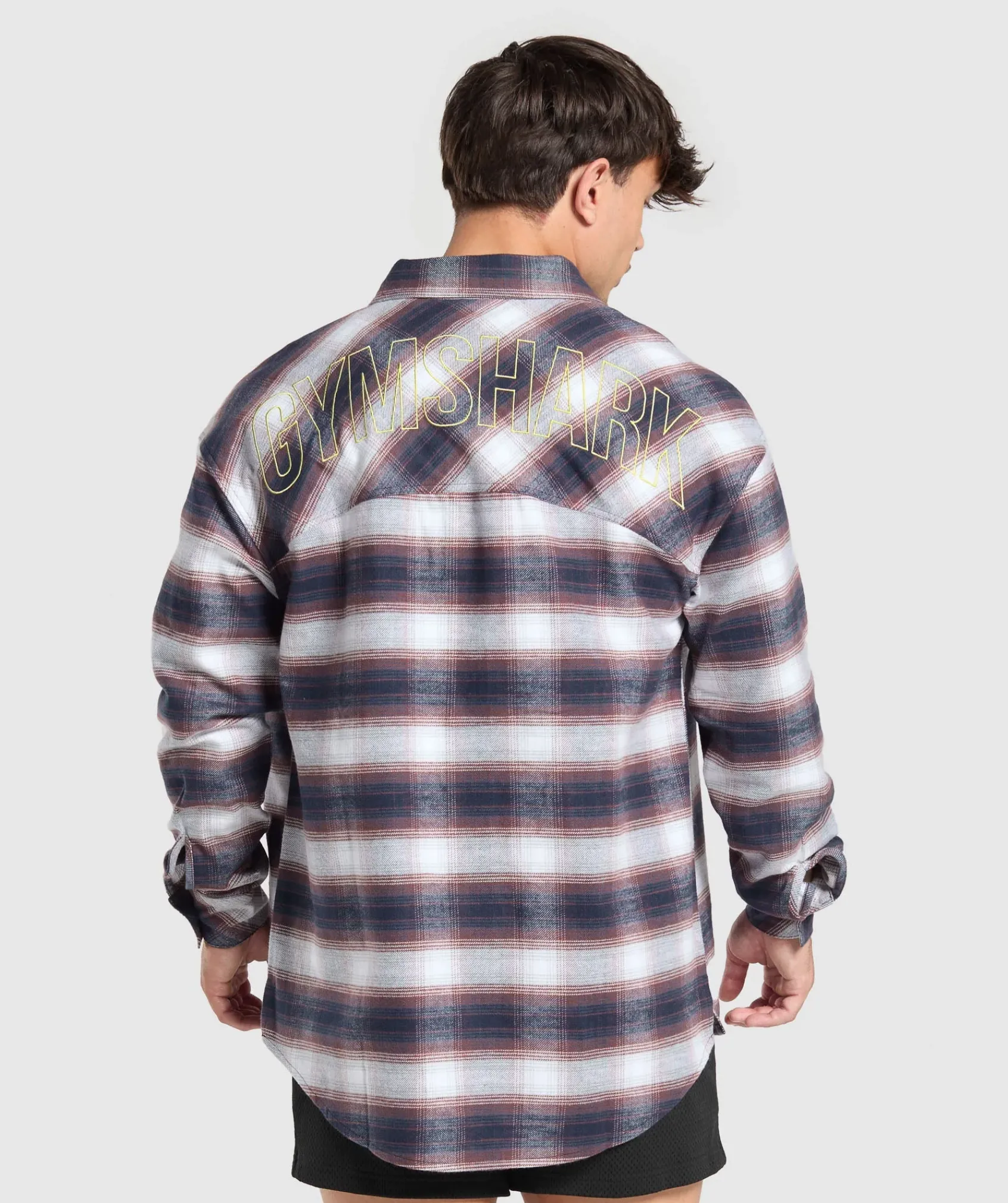Heren Gymshark T-shirts*Flannel Shirt