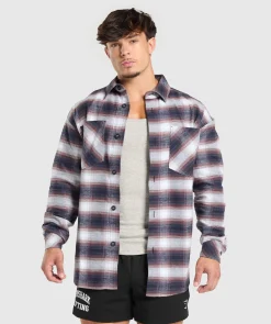 Heren Gymshark T-shirts*Flannel Shirt