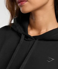 DAMES Gymshark Hoodies & Truien*Fleece Crop Pullover