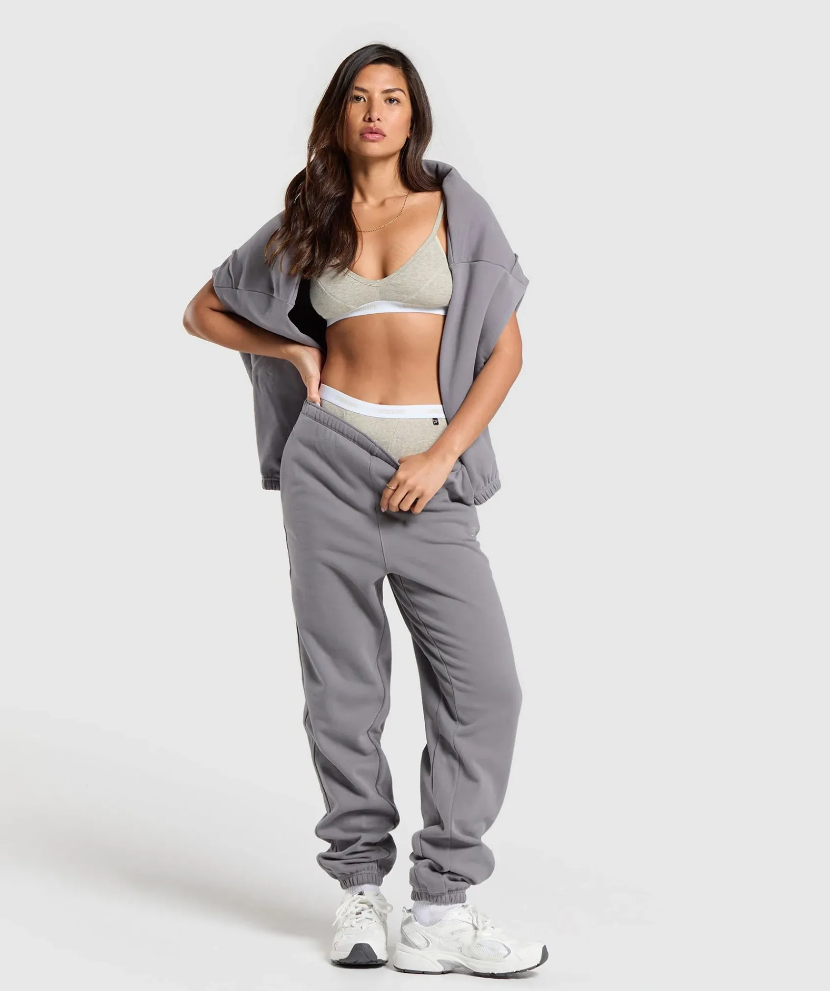 DAMES Gymshark Bedekkende Sportkleding|Joggingbroeken*Fleece Joggers