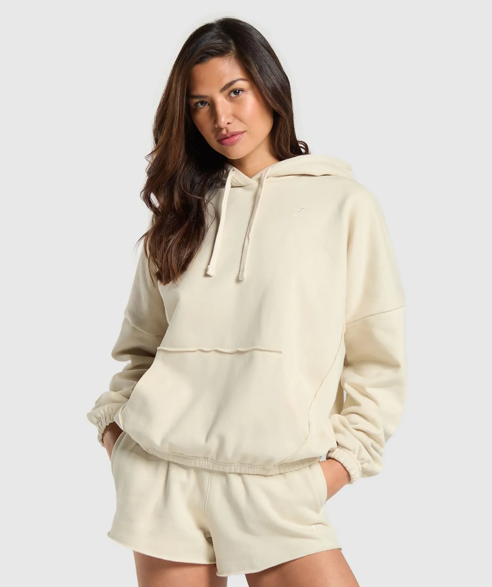 DAMES Gymshark Hoodies & Truien*Fleece Oversized Hoodie