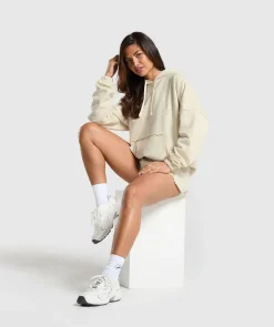 DAMES Gymshark Hoodies & Truien*Fleece Oversized Hoodie