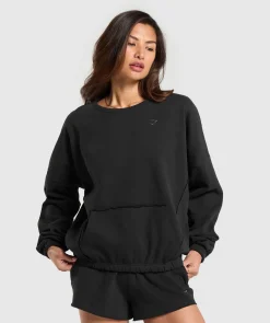 DAMES Gymshark Bedekkende Sportkleding|Hoodies & Truien*Fleece Oversized Sweatshirt